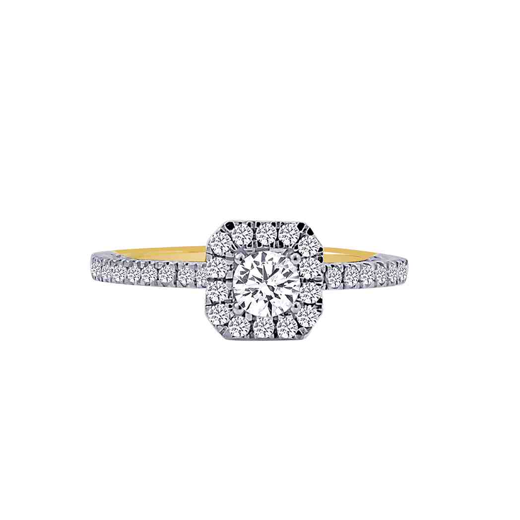 Round Brilliant Cut Diamond Engagement Ring LR11685A